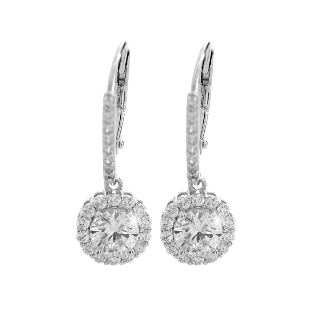 Sterling Silver Cubic Zirconia Earrings
